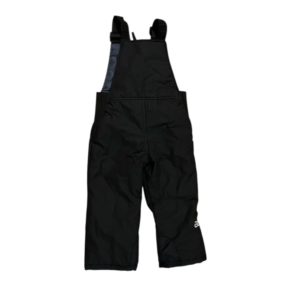 Arctix Bib Overall Snow Pants Toddler Kids Unisex Black 3T Boys Girls Ski Winter - Picture 2 of 4